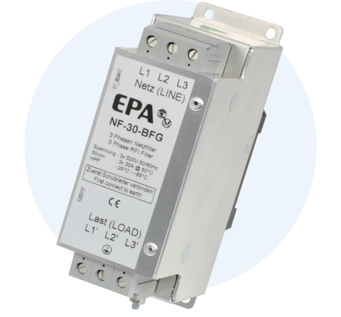 RFI Filters Three-Phase – EPA GmbH (en)